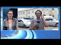 Protesters gather outside Zimbabwe Parliament