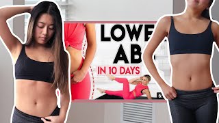 I Tried the 10 Day Lilly Sabri Lower Ab Challenge