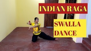 INDIANRAGA SWALLA Raga||Swalla jathi dance||CLASSICAL DANCE||Indianraga swalla jathi mix