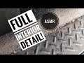 Full interior detail on trashed truck! ASMR