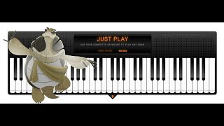 Kung Fu Panda - Oogway Ascends Virtual Piano Sheets