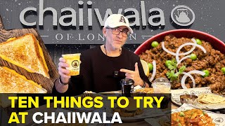 Chaiiwala of London menu review | Bun Kabab, Bombay Sandwich, Keema Roti, Chai 🇵🇰 Street Food Pk