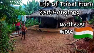 Karbi-Tribal people living style near Assam Meghalaya Border#NortheastIndia #Assam #karbianglong