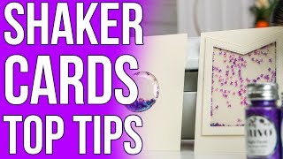 Top Tips for Handmade Shaker Card Crafting