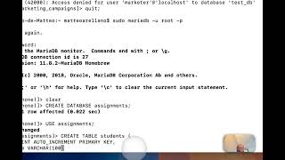 MariaDB Beginner Tutorial: Create Tables, Insert Data, and Run Basic SQL Commands