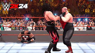 Kane Vs Wader || Iron Man Match || RAW Is WAR|| Undertaker Returns || WWE2k24 PS5