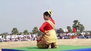 BIHU DANCE PERFORMED BY KUHEL HEMBRAM