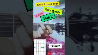 Tutorial chord gitar G sus2 #shorts #short #shortvideo