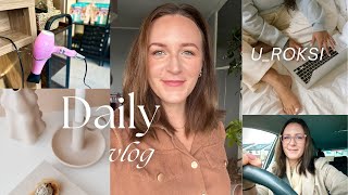 Daily vlog/ fryzjer, zakupi i pogadanka 💇‍♀️