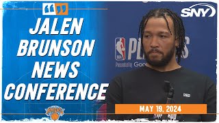 Jalen Brunson says he doesn't consider season a success after Knicks exit NBA playoffs | SNY