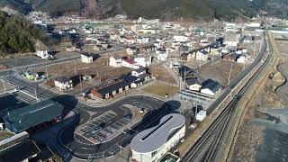 大槌駅裏の湧水