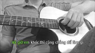 Karaoke Tình Đầu \u0026 Hongkong1 (Beat Guitar Tone Nữ thấp) - Tăng Duy Tân \u0026 Nguyễn Trọng Tài