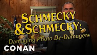 Schmecky & Schmecky: Damaging Photo De-Damagers | CONAN on TBS