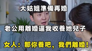 大姑姐準備再婚，老公用離婚逼我收養她兒子，女人：那你養吧，我們離婚！| 翠花的秘密