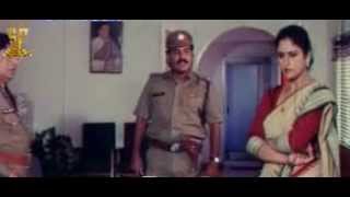 Super Police Telugu Movie | Jayasudha argues with Ahuti Prasad | Venkatesh | Suresh Productions