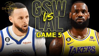 Golden State Warriors vs Los Angeles Lakers Game 5 Full Highlights | 2023 WCSF | FreeDawkins