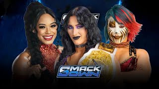 Triple Threat | Rhea Ripley vs Bianca Belair vs Asuka Full Match | WWE SmackDown Highlights