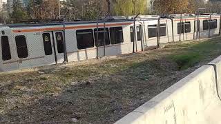 ANKARAY HAFİF METROSU EMEK BAHÇELİEVLER ANKARAY HAFİF METRO TRENLERİNİN BULUŞMASI