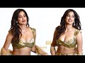 Janhvi Kapoor Look In Golden Lehenga Arrive At Manish Malhotra Diwali Party 2023