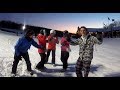 ❄ Having a Snowball Fight With Strangers!! ❄