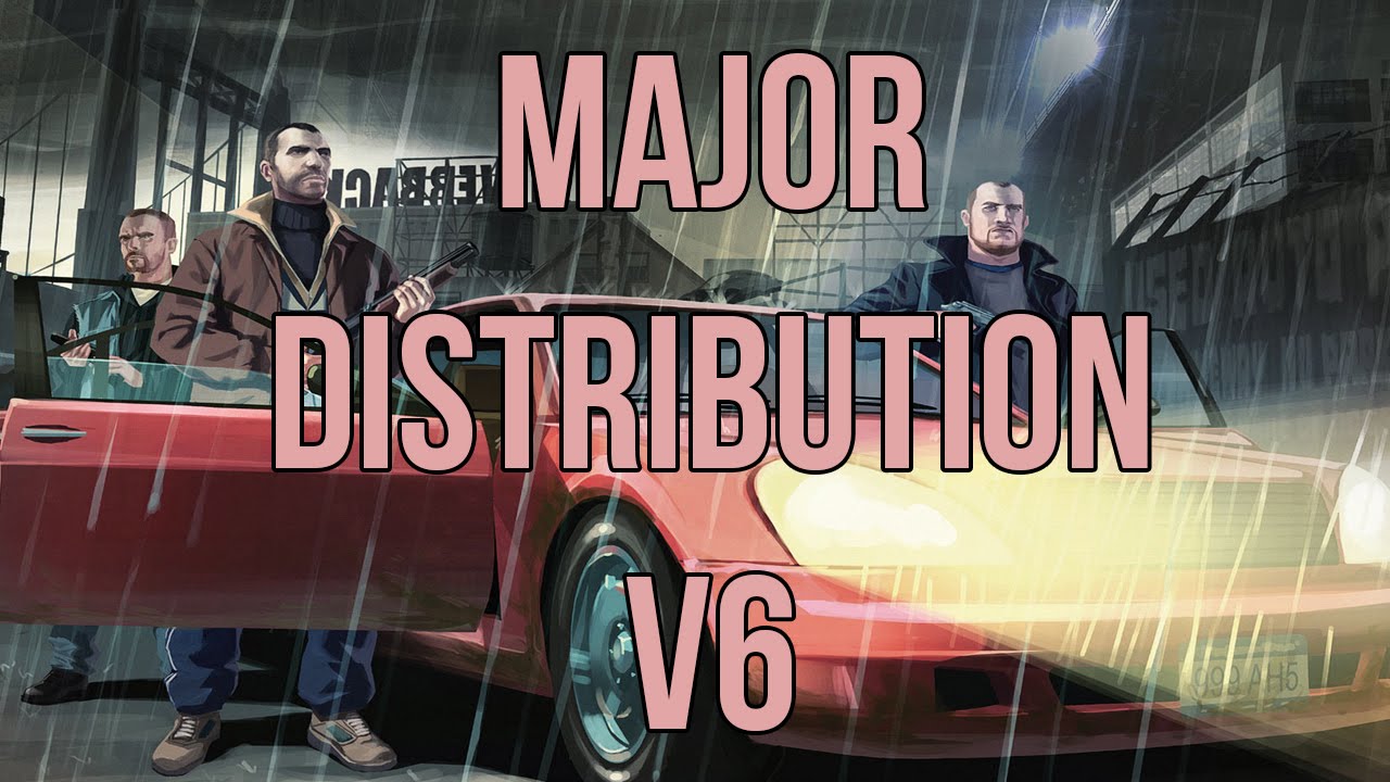 GTA IV - Original/ EFLC Major Distribution V6 + Disk Shop - YouTube