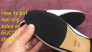 !Gucci! !shoe repair!  !sole protector! !guard! tay shoe repair