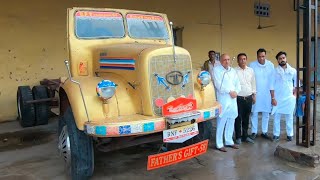 1 ट्रक से 15 ट्रक हो गए 64 पैसे का डीजल आज भी ट्रक मैं है TATA Mercedes-Benz D model truck 1968