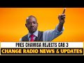 PRES CHAMISA REJECTS CONSTITUIONAL AMENDMENT BILL 3 | CRZ NEWS