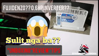 FUJIDENZO AIRCON??? SULIT NGA BA?? *UNBOXING*REVIEW*TIPS* #FUJIDENZO #WORKFROMHOME #ROOMRENOVATION