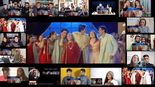 Bole Chudiyan Song Reaction Mashup | K3G | Amitabh | Shah Rukh Khan | Hrithik Roshan| Kareena Kapoor