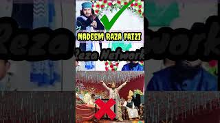 ✅Nadeem Raza faizi vs Mufti Gulam jilani azhari ❎ stez pe bola galat #naat_sharif  #rezanetwork