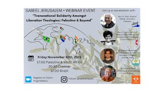 Transnational Solidarity amongst liberation theologies: Palestine and beyond