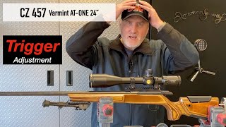 CZ 457 AT-ONE Trigger Adjustment and Tigger Review