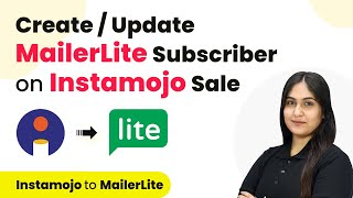 How to Create or Update MailerLite Subscriber on Instamojo Sale | Instamojo to MailerLite