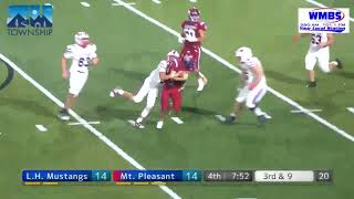 Laurel Highlands vs. Mt. Pleasant | 2024 Football Highlights