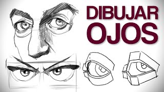 Cómo dibujar ojos EN CUALQUIER ESTILO / Anatomía y estructura del ojo para artistas