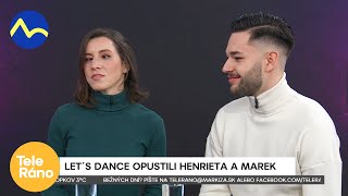 Štvrtý vypadnutý pár Let's Dance - Henrieta Farkašová \u0026 Marek Klič | Teleráno