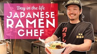 Day in the Life of a Japanese Ramen Chef