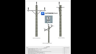 ESTRUCTURAS DE LINEAS AEREAS EN REVIT