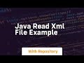 java read xml file example