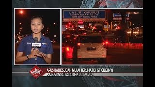 Arus Balik di Tol Cileunyi Mulai Terlihat, Arus Lalu Lintas Padat - Special Report 18/06