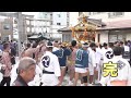 町内神輿宮入　原町会　ふくろ祭り2023　池袋御嶽神社