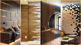 100 Wooden Wall Design for Living room 2025 Modern Wall Panels| Interior Wall Design| Home Decor