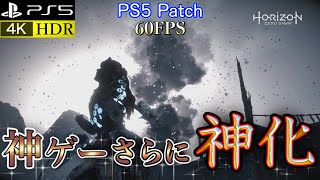 PS5 ホライゾンゼロドーン PS5パッチ / 族長の腕試し / Horizon Zero Dawn PS5 60FPS Patch