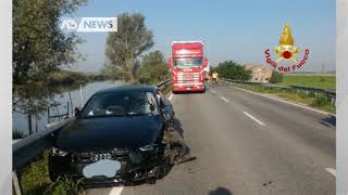 SCONTRO TRA AUTO E MOTO SULLA JESOLANA: MUORE 31ENNE | A3 NEWS Veneto 08/06/2019