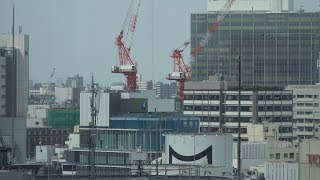 （仮称）渋谷区役所建替プロジェクトの建設状況（2017年9月30日）