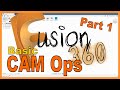 Fusion 360 - CAM Basics - Part 1