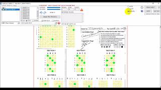 How to Read Sheets in Addmen OMR Answer Sheet Checker Software?