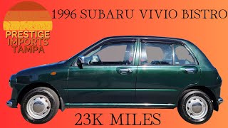 1996 Subaru Vivio Bistro Kei Car!  Let's Check It Out!!! For Sale!