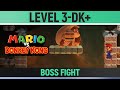 Mario vs. Donkey Kong - Level 3-DK+ - Boss Fight Perfect Score (Fire Mountain Plus)